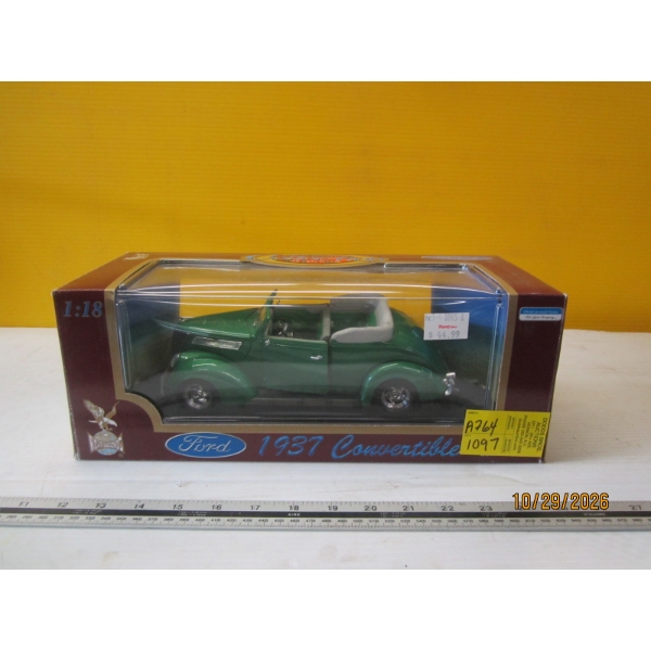 1937 FORD CONVERTIBLE DIECAST