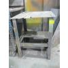 Image 1 : SMALL METAL TABLE, APPROX. 2'X2'