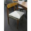 Image 5 : DRAW LEAF TEAK TABLE W/5 CHAIRS