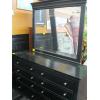 Image 3 : LG. MIRRORED 6 DRAWER DRESSER W/MATCHING 2 NIGHTSTANDS & QS BEDFRAME
