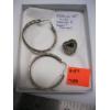 Image 3 : PAIR OF STERLING .925 SILVER EARRINGS & HEART PENDANT
