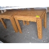 Image 2 : PAIR OF OAK ENDTABLES