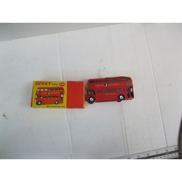 DINKY TOY ROOTMASTER BUS W/ORIGINAL BOX