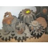 Image 2 : LG. LOT OF ASST. CASTING ITEMS: GEARS, PROPELLOR, ETC.