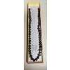 Image 1 : GENUINE BLACK PEARL NECKLACE - NEEDS CLASP