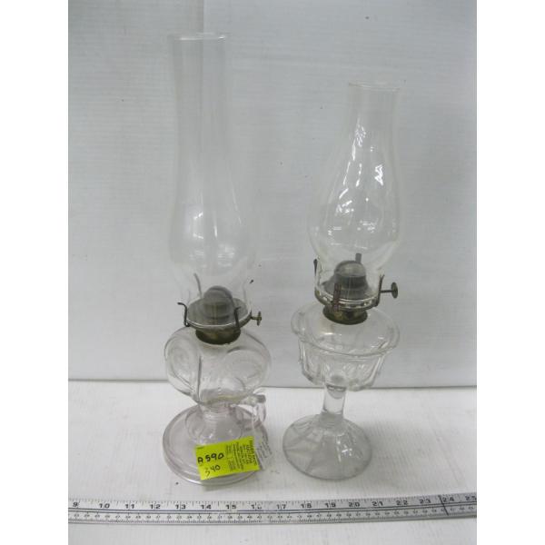 2 COAL OIL LANTERNS