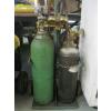 Image 1 : OXY ACETYLENE CART W/BOTTLES, GAUGES, HOSE
