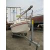 Image 2 : 1998 WEST WHITE POTTER 15 SAILBOAT W/TRAILER