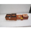 Image 1 : 4 WOODEN CIGAR BOXES