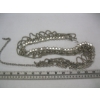 Image 5 : MOTHER OF PEARL W/18KT GOLD FILLED CHAIN & SILVER COLORED CHAIN BELT