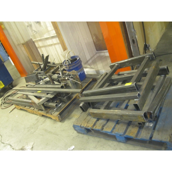 2 PALLETS OF MISC. STEEL