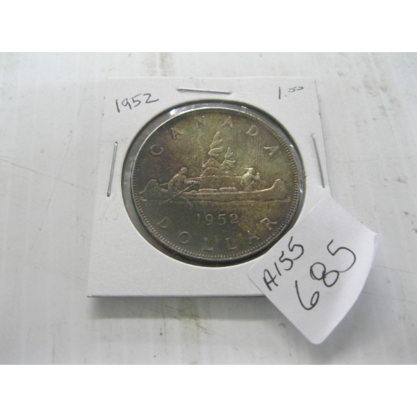 1952 CDN SILVER $1