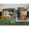 Image 1 : 2 BOXES OF MISC. CANDLES, PLATES, BOOKS, ETC.