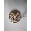 Image 2 : .925 SILVER GOLD PLATED PENDANT W/BROWN STONE