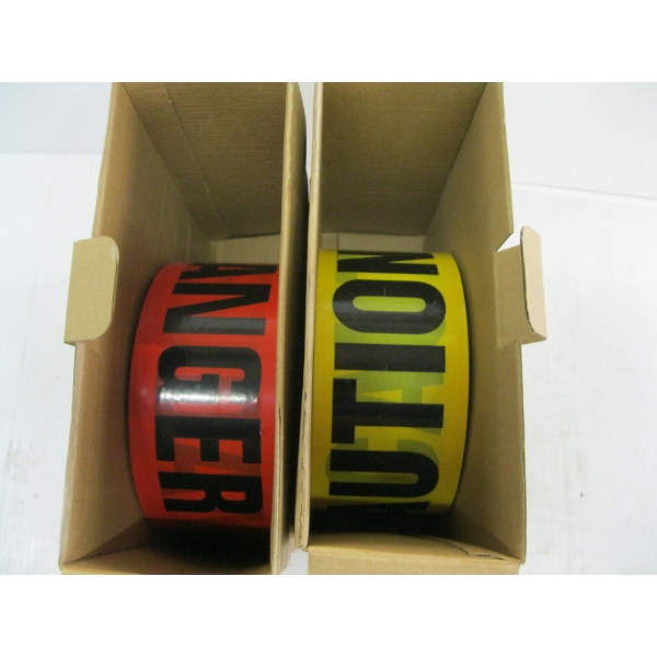 ROLL OF CAUTION TAPE & ROLL OF DANGER TAPE