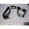 Image 1 : DECORATIVE SILVER & LEATHER LOOK BELT