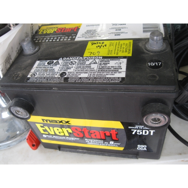 EVERSTART BATTERY - DATED 10/17