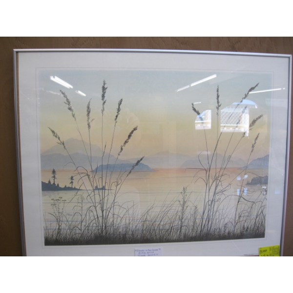 FRAMED PRINT "ISLANDS IN THE SOUND" BY JEANNIE DUFFY