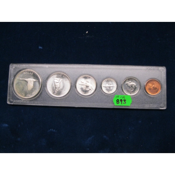 1967 CDN COIN SET