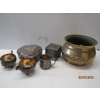 Image 2 : SILVER PLATED ITEMS, HEART SHAPE JEWELLERY BOX, ETC.