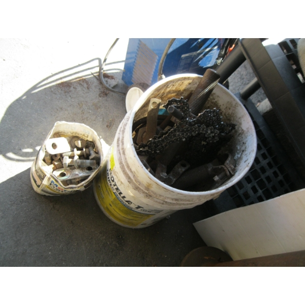 BUCKET OF MISC. BOLTS, ETC.