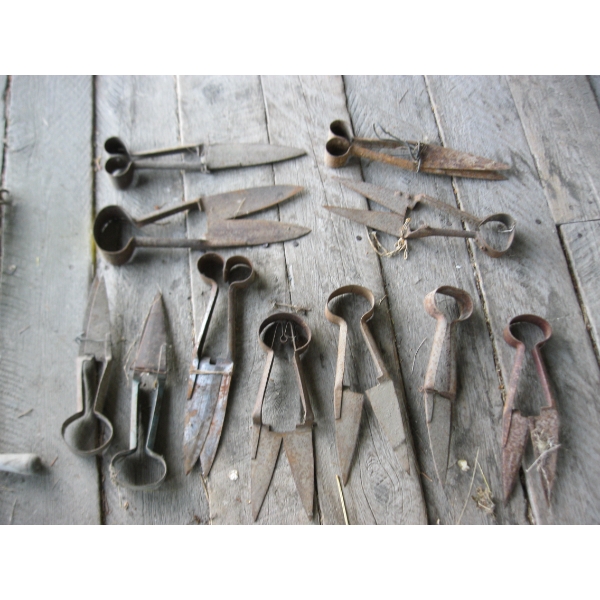 SHEARS & AN AUGER