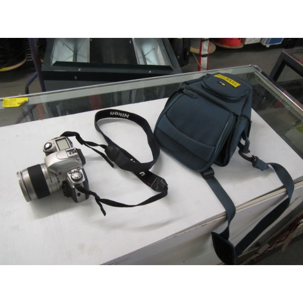 NIKON F65 CAMERA & SONY MOVIE HQX DIGITAL STILL CAMERA