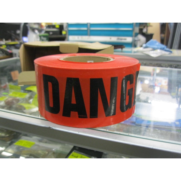 2 ROLLS OF DANGER TAPE