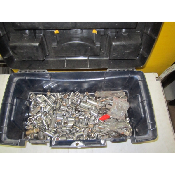 TOOLBOX W/ASST. SOCKETS & ALLEN KEYS