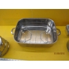 Image 6 : LG. STAINLESS ROASTING PAN & MISC. PANS