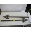 Image 1 : 2 DECORATIVE WALL HANGING SPEARS