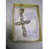 Image 2 : STERLING .925 SILVER CROSS PENDANT - 14G