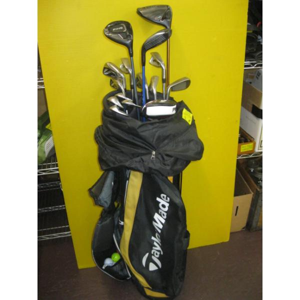 GOLF BAG W/ASST. CLUBS - PING DRIVER, PUTTER, ETC.