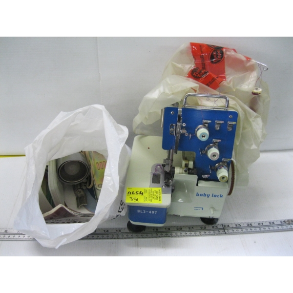 BABY LOCK SERGER W/ACCESS.