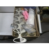 Image 4 : 3 BOXES OF EARRINGS, CANDLEHOLDERS, ETC.