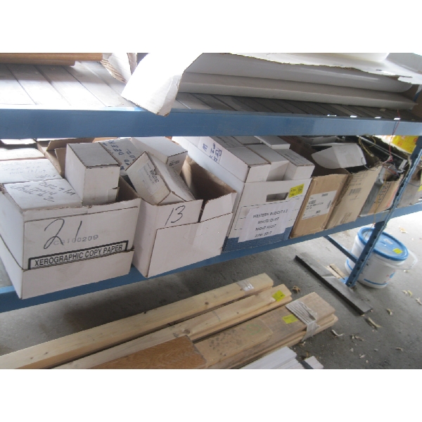 6 BOXES OF MISC. ELECTRICAL, GAS VALVES, ETC.