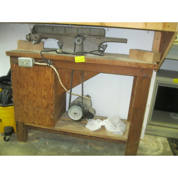 4" JOINTER PLANER ON STAND