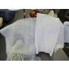 Image 2 : 2 WOVEN THROWS (SMALLER THROW IS EATON VIRGIN WOOL)