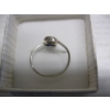 Image 4 : SILVER RING W/BLUE HEART & SILVER HEART, SZ 8 3/4