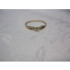 Image 3 : LADIES 10KT RING W/DIAMOND, 1G, SZ 7 3/4