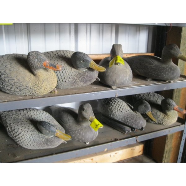 8 DUCK DECOYS