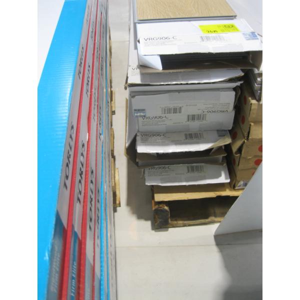 7 BOXES OF VINYL FLOORING