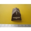Image 3 : METAL JEWELLERY BOX & 1 GOLD COLORED LIDDED CONTAINER