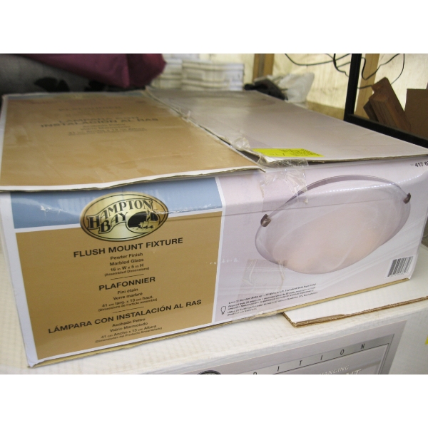 NEW FLUSH MOUNT CEILING LIGHT FIXTURE