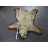 Image 1 : SMALL BROWN BEAR RUG W/HEAD MOUNT