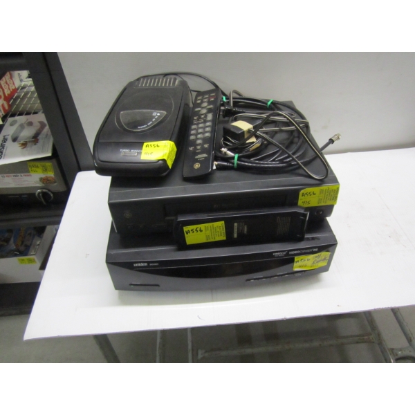VIDEO CIPHER, SATELLITE RECEIVER, VCR & VCR REWINDER