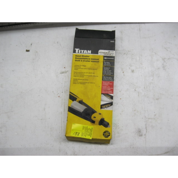 TITAN HAND RIVETER