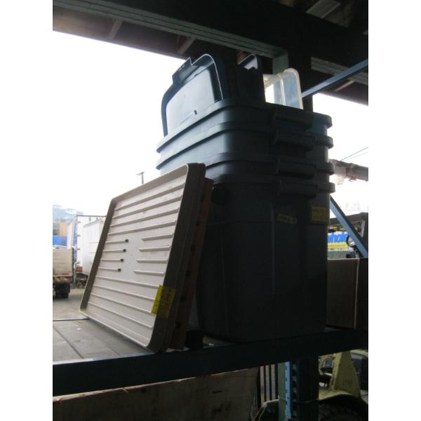 PLASTIC STORAGE BINS, ROLLING CART