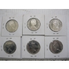 Image 2 : 6 CDN SILVER 50 CENT PIECES