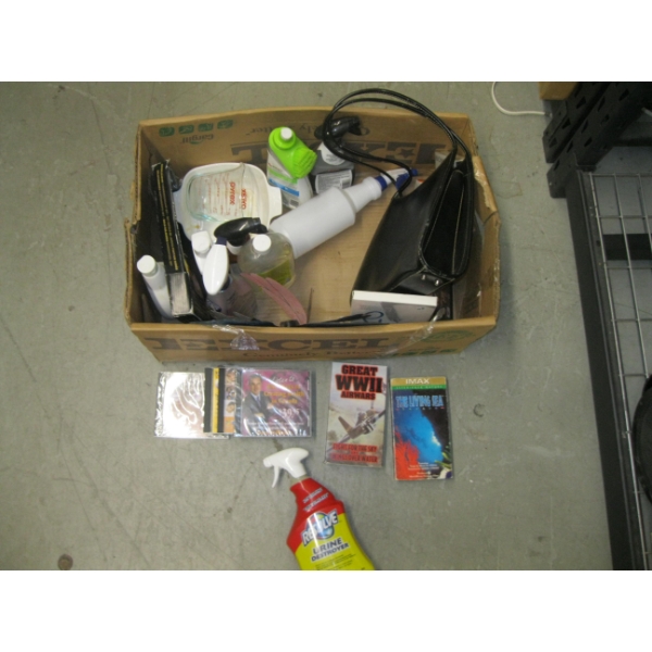 MISC. CLEANERS, ETC.